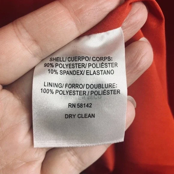 Gal Meets Glam Yvonne Dress Womens Size 10 Red One Shoulder NWT $158 - Picture 10 of 12